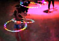 rolla hula hooping dance