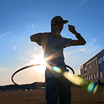 sunset hooping